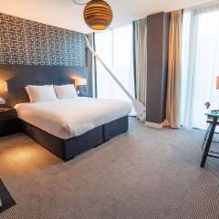 Отель DoubleTree by Hilton Hotel Amsterdam - NDSM Wharf Нидерланды, Амстердам - отзывы, цены и фото номеров - забронировать отель DoubleTree by Hilton Hotel Amsterdam - NDSM Wharf онлайн комната для гостей фото 5