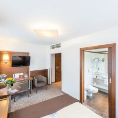 Отель Austria Classic Hotel Hölle Австрия, Зальцбург - отзывы, цены и фото номеров - забронировать отель Austria Classic Hotel Hölle онлайн комната для гостей фото 3