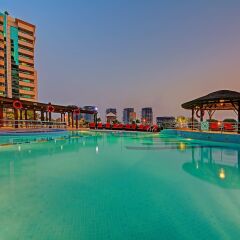 Отель Copthorne Hotel Dubai ОАЭ, Дубай - 4 отзыва об отеле, цены и фото номеров - забронировать отель Copthorne Hotel Dubai онлайн бассейн фото 2