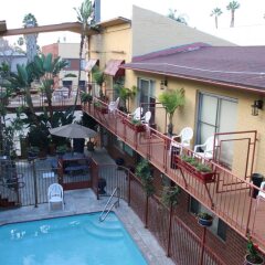 Отель Hollywood Downtowner Inn США, Лос-Анджелес - отзывы, цены и фото номеров - забронировать отель Hollywood Downtowner Inn онлайн с домашними животными