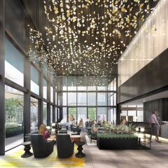Отель THE GATE HOTEL TOKYO by HULIC Япония, Токио - отзывы, цены и фото номеров - забронировать отель THE GATE HOTEL TOKYO by HULIC онлайн интерьер отеля