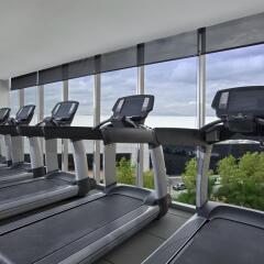 Отель Hilton Guadalajara фитнесс-зал фото 2