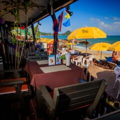 Отель Lamai House Beach Самуи приотельная территория