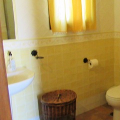 Отель Chalet Huerta 1 con piscina y paddle ванная фото 2