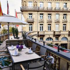 Отель Steigenberger Frankfurter Hof балкон