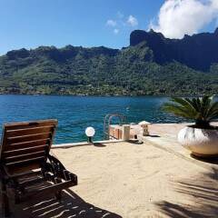 Отель Villa Oramarama - Moorea Французская Полинезия, Папеэте - отзывы, цены и фото номеров - забронировать отель Villa Oramarama - Moorea онлайн приотельная территория фото 2
