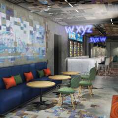Отель Aloft Madrid Gran Via интерьер отеля