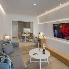 Апартаменты Lovely apartment close to Acropolis by GHH Афины комната для гостей фото 4