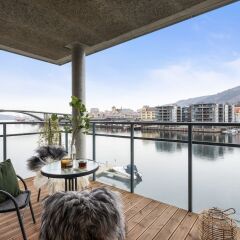 Апартаменты Damsgård Apartments балкон