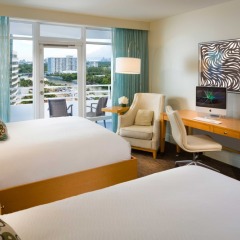 Отель Fontainebleau Miami Beach 4* Стандартный номер с различными типами кроватей фото 21