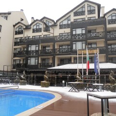 Отель Premier Luxury Mountain Resort Болгария, Банско - отзывы, цены и фото номеров - забронировать отель Premier Luxury Mountain Resort онлайн бассейн