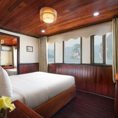Отель Garden Bay Legend Cruise Вьетнам, Халонг - отзывы, цены и фото номеров - забронировать отель Garden Bay Legend Cruise онлайн комната для гостей фото 4