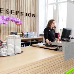 Отель Lillehammer Stasjonen Hotel & Hostel Норвегия, Лиллехаммер - отзывы, цены и фото номеров - забронировать отель Lillehammer Stasjonen Hotel & Hostel онлайн интерьер отеля фото 3