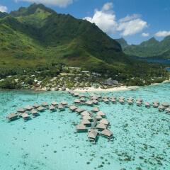 Отель Hilton Moorea Lagoon Resort and Spa пляж фото 2