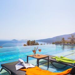 Villa Vogue by Akdenizvillam Турция, Калкан - отзывы, цены и фото номеров - забронировать отель Villa Vogue by Akdenizvillam онлайн приотельная территория фото 2