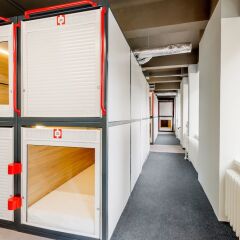 Отель Kapsula Hostel Warszawa Польша, Варшава - отзывы, цены и фото номеров - забронировать отель Kapsula Hostel Warszawa онлайн интерьер отеля