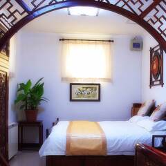 Отель Beijing Bieyuan Courtyard Hotel Китай, Пекин - отзывы, цены и фото номеров - забронировать отель Beijing Bieyuan Courtyard Hotel онлайн комната для гостей фото 3