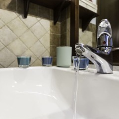 Отель Vatican Short Term Rental with Terrace ванная