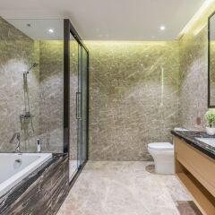 Отель Hoper Hotel (Shenzhen Huanggang Port) Китай, Шэньчжэнь - отзывы, цены и фото номеров - забронировать отель Hoper Hotel (Shenzhen Huanggang Port) онлайн ванная фото 2