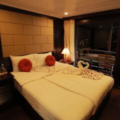 Отель Halong Majestic Legend Cruise комната для гостей фото 5