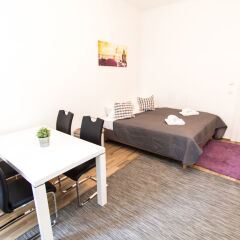 Отель CheckVienna – Apartment Johnstrasse Австрия, Вена - отзывы, цены и фото номеров - забронировать отель CheckVienna – Apartment Johnstrasse онлайн комната для гостей фото 5