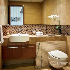 Отель Dream Inn 48 Burj Gate Burj Khalifa View ванная фото 2