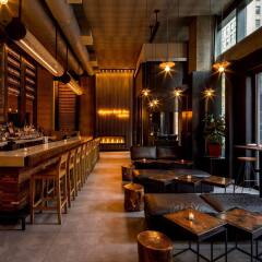 Gansevoort Park Hotel NYC гостиничный бар