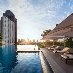 Отель Somerset Sukhumvit Thonglor Бангкок бассейн