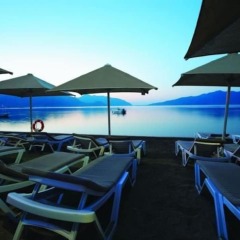 Orka Nergis Beach Hotel Турция, Мармарис - отзывы, цены и фото номеров - забронировать отель Orka Nergis Beach Hotel онлайн пляж фото 2