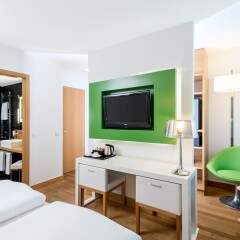 Отель NH Frankfurt Messe Германия, Франкфурт-на-Майне - 3 отзыва об отеле, цены и фото номеров - забронировать отель NH Frankfurt Messe онлайн удобства в номере