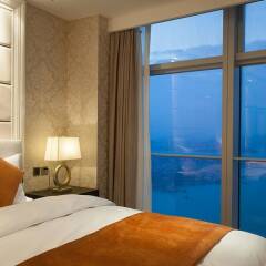 Отель Lagom Bright House Sea View Apartment Китай, Сямынь - отзывы, цены и фото номеров - забронировать отель Lagom Bright House Sea View Apartment онлайн комната для гостей фото 4