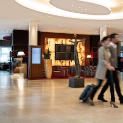 Отель Pullman Cologne Германия, Кёльн - 2 отзыва об отеле, цены и фото номеров - забронировать отель Pullman Cologne онлайн интерьер отеля