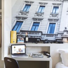 Отель B&B Hotel Milano San Siro Италия, Милан - 5 отзывов об отеле, цены и фото номеров - забронировать отель B&B Hotel Milano San Siro онлайн интерьер отеля фото 2