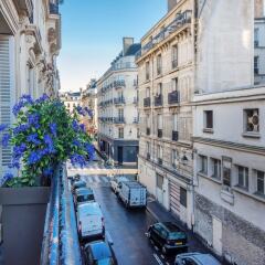 Апартаменты Apartments WS Hôtel de Ville - Musée Pompidou Париж балкон
