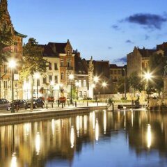 Отель B&B Be In Brussels Брюссель приотельная территория