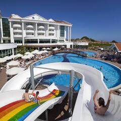 Roma Beach Resort & Spa Турция, Сиде - отзывы, цены и фото номеров - забронировать отель Roma Beach Resort & Spa онлайн бассейн фото 2
