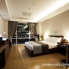 Отель Fraser Place Central Seoul Южная Корея, Сеул - отзывы, цены и фото номеров - забронировать отель Fraser Place Central Seoul онлайн комната для гостей фото 4
