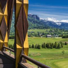 Die Wasnerin G'sund & Natur Hotel балкон