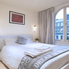 Отель 2 Bed Terrace Apartment in Notting Hill Великобритания, Лондон - отзывы, цены и фото номеров - забронировать отель 2 Bed Terrace Apartment in Notting Hill онлайн комната для гостей фото 4
