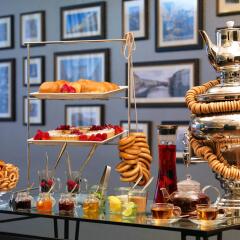 Гостиница Courtyard by Marriott Санкт-Петербург Пушкин питание