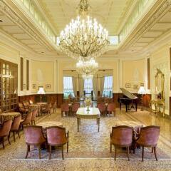 Отель Grand Hotel Trieste & Victoria Италия, Абано-Терме - 2 отзыва об отеле, цены и фото номеров - забронировать отель Grand Hotel Trieste & Victoria онлайн интерьер отеля фото 3