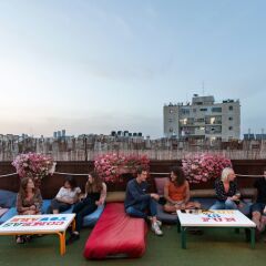 Abraham Hostel Jerusalem Иерусалим приотельная территория фото 2