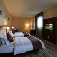 Отель Xiamen Rushi Hotel Exhibition Center Китай, Сямынь - отзывы, цены и фото номеров - забронировать отель Xiamen Rushi Hotel Exhibition Center онлайн комната для гостей фото 2