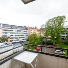 Апартаменты Aurora Apartments Pursimiehenkatu 25 балкон
