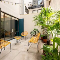 Отель Cozy & Hip Roma Apt With 2 Private Terraces! Мехико балкон