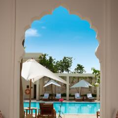 Отель Trident, Jaipur бассейн