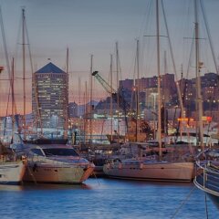 Отель NH Collection Genova Marina пляж фото 2