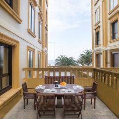 Отель Santa Barbara - Iberorent Apartments Испания, Сан-Себастьян - отзывы, цены и фото номеров - забронировать отель Santa Barbara - Iberorent Apartments онлайн балкон