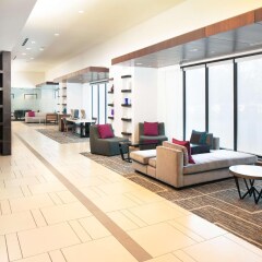 Отель Hilton Minneapolis Bloomington Блумингтон интерьер отеля