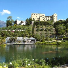 Отель Garni Villa Tyrol (Adults Only) Меран приотельная территория